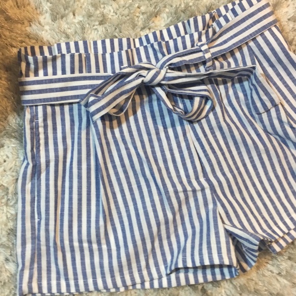 RESTOCKED Striped blue shorts! - Picture 5 of 8